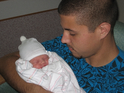 "Uncle Sean & Baby Braelyn"
