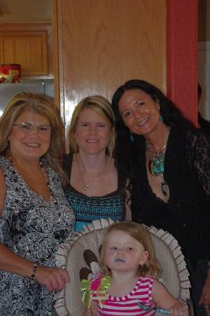 "GrandMother Gwen, Mom Nicole, Mama Bear Celebrate Braelyn's 2nd Birthday"
