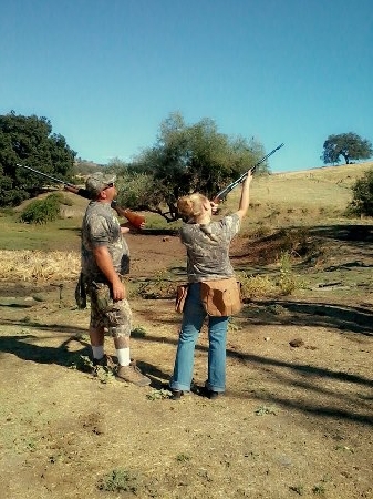 "Father & Daughter Hunting"