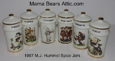 Popular Collectible Items: 1987 Gobel M.J. Hummel Spice Jars & Figurines