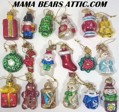 Popular Christmas Collectibles Items: Thomas Pacconi Collectibles &  2004 Thomas Pacconi Advent Replacement Ornaments