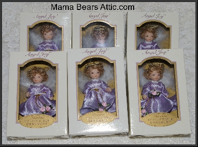 Popular Collectibles" 2004 DG Creations Porcelain Doll Ornaments