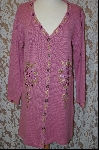 +MBA #8016  "StoryBook Knits Limited Edition Mauve Long Sweater