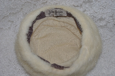 +MBAMG #79-113  "1940's John Hogan White Fir Hat"