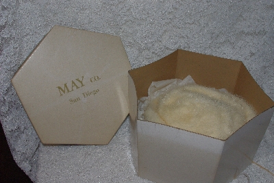 +MBAMG #79-113  "1940's John Hogan White Fir Hat"