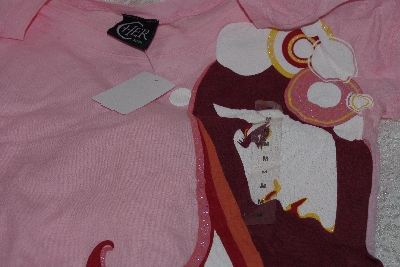 +MBAMG #79-123 "Cher Black Lable Barbie & Pink T-ShirT"