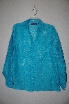+MBAMG #79-084  "Susan Graver Burnout Button Front Shirt & Butterknit Tank Set"