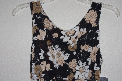 +MBAMG #79-104  "Byer IZ Calif Floral Stretch Top"
