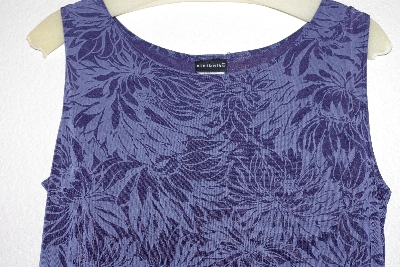 +MBAMG #79-101  "Citiknits Purple Floral Stretch Tank"