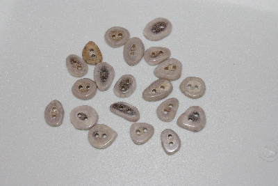 **MBAMG #79-077  "Vintage Lot Of Hand Carved Antler Buttons"
