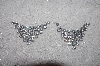 +MBAMG #79-116  "Set Of 2 Crystal Rhinestone Adornments"