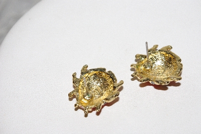 +MBAMG #79-130  "Vintage Enameled Ladybug Earrings"