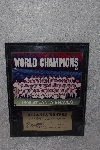 +MBAMG #11-0729  "1995 Atlanta Braves World Series Plaque"