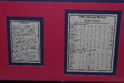 +MBAMG #11-0737  "1995 World Champions Atlanta Braves "