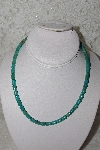 +MBAMG #11-893  "Blue Turquoise Bead Necklace"