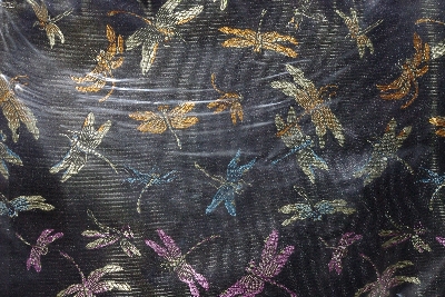 +MBAMG #11-1008  "Dragonfly Brocade Tote Bag"