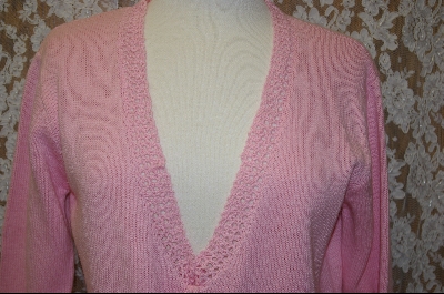 +MBA #7950  "StoryBook Knits Limited Edition Pink Hearts Sweater