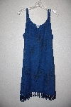 +MBAMG #11-1234  "Kaa Ku Blue Embroidered Summer Dress"