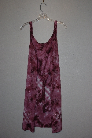 +MBAMG #12-046  "Kaa Ku Mauve Embroidered Summer Dress"