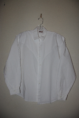 +MBAMG #11-1228  "Tillman 1980's White Western Dress Shirt"