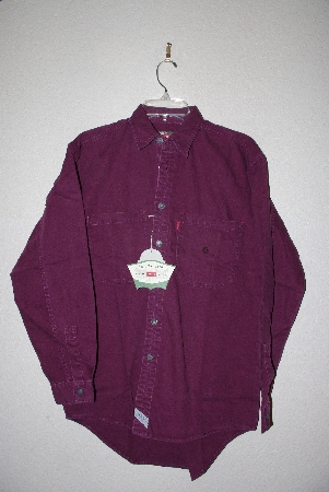 +MBAMG #11-1126  "Levi's Purple Denim Shirt"