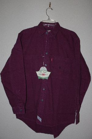 +MBAMG #11-1126  "Levi's Purple Denim Shirt"