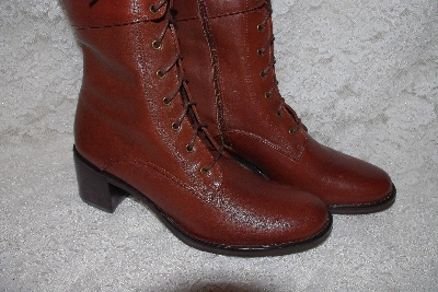 +MBAMG #11-1001  "Boston Proper Fancy Brown Fennell Boots"