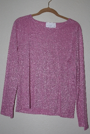 +MBAMG #76-069  "Susan Graver Fancy Bright Pink Matallic Thread T"