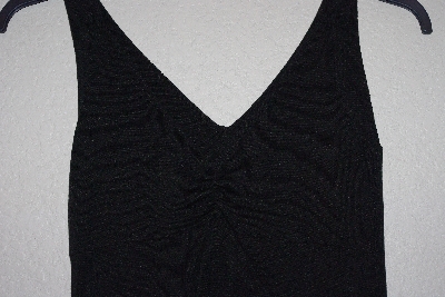 +MBAMG #76-044  "Isabella DeMarco Fancy Black Knit Tank"