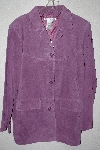 +MBAMG #76-162  "Jessica Holbrook Rose Suede Washable Jacket"