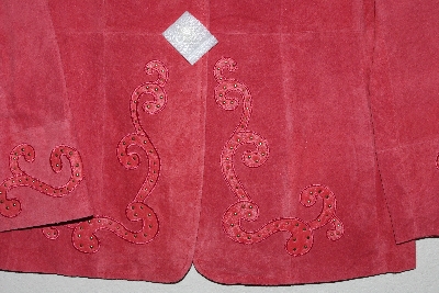 +MBAMG #76-203  "Pamela McCoy One Button Suede Blazer"