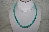 +MBATQ #1-1040  "Blue Turquoise Bead Necklace"