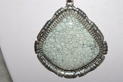 +MBATQ #3-252  "Artist "Richard Song Sr." Signed Gemstone Pendant"