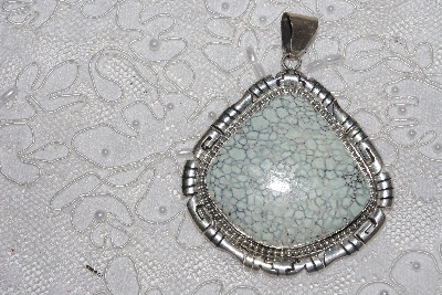 +MBATQ #3-252  "Artist "Richard Song Sr." Signed Gemstone Pendant"
