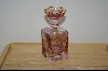 +MBA #8260  "Lavender Italian Made Crystal Perfume Bottle