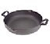 +MBAMG #003-17192  "Paula Dean Hammered Cast Iron 12" Everyday Pan With Pour Spouts"