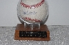 +MBAMG #003-096  "1995 World Series Mark Wohlers Autographed Baseball With Display Case"