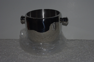 +MBAMG #019-089   "2006 Wolfgang Puck Stainless Steel Ice Bucket"