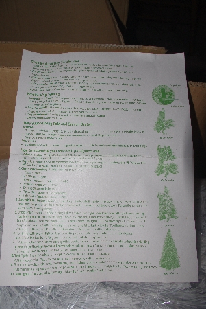 +MBAMG #019-024   "Grandinroad 4FT Pre-Lit White Cashmere Christmas Tree"