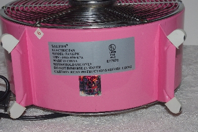 MBAMG #T06-057     "Salton Pink Retro Diner 2-Speed Fan"