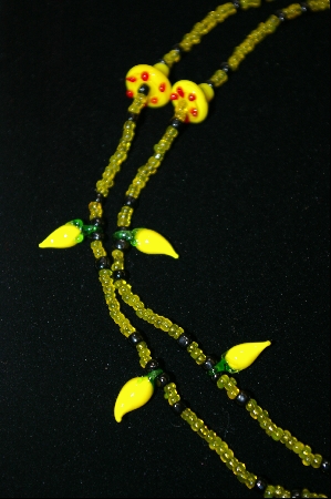 +MBA #476  "Yellow Glass Chillies & Hats"