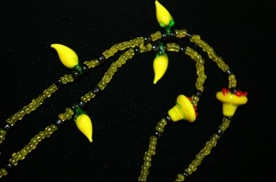 +MBA #476  "Yellow Glass Chillies & Hats"