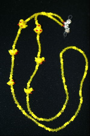 +MBA #483  " Yellow  Glass Ducks"