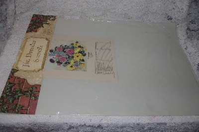 +MBAMG  #009-001  "1997 Jan Dressler 169 Floral Bouquet Stencil Kit"