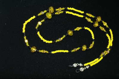 +MBA #487  "Yellow Glass Beads"