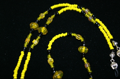 +MBA #487  "Yellow Glass Beads"