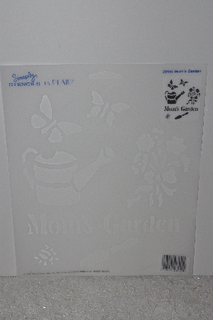 +MBAMG #009-243  "1994 Simply Stencils By Plaid #28555 Moms Garden"