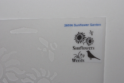 +MBAMG #009-247  "1994 Simply Stencils By Plaid #28556 Sunflower Garden"