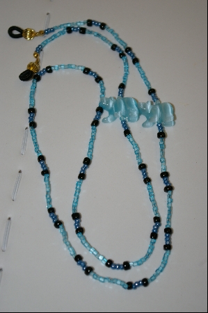 +MBA #563  "Lt Blue Fiber Optic Bears"