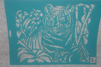 +MBAMG #009-098  " 1990's Stencil House FCL-036-00 Tiger,Tiger Burning Bright"